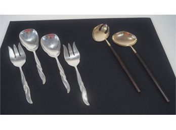 3 Sets Of Salad Servers