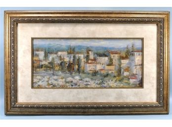 Old City View Framed Print