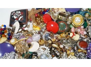 Lot Of Clip On Earrings