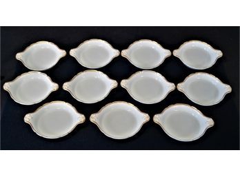 Vintage Set Limoges Creme Brulee/Dessert Ramekins