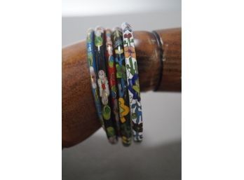 Vintage Cloisonne Bangles