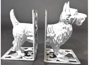 Pair Of Scottie Bookends
