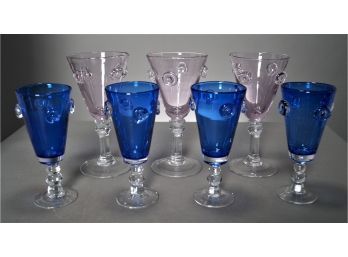 7 Beautiful Hand Blown Glasses