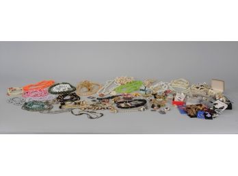 Giant Lot Vintage Costume Jewelry