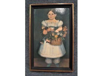 Folk Art Print On Board - Chelsea House Inc.