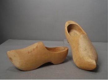 Pair Dutch Wooden Shoes