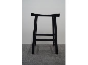 Black Asian Style Stool