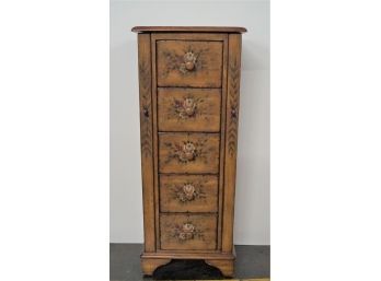 Jewelry Armoire With Mirror