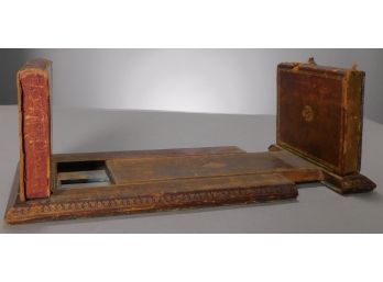 Antique Leather Bound Book Mill