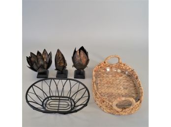 Decorative Elements With Baking Dish