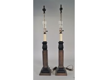 Two Vintage Table Lamps