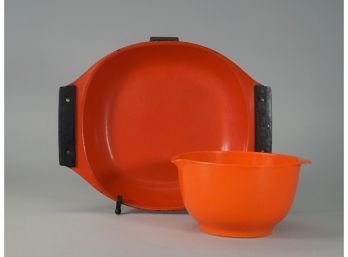 Vintage Catherineholm Casserole And Rosti Bowl