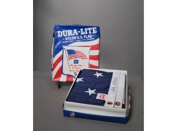 Two American Flags 5' X 8', New In Boxes