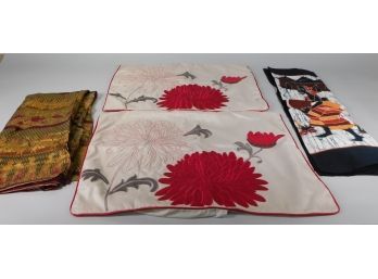 Pillow Covers And Fabric