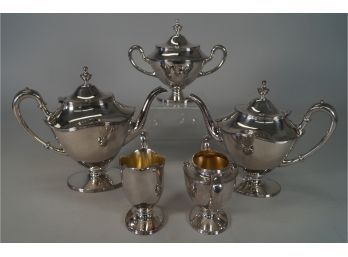 Meriden B Company Tea Set 2060
