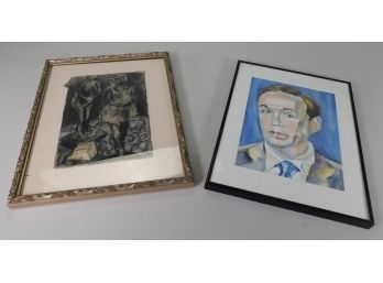 Pair Of Framed Pictures