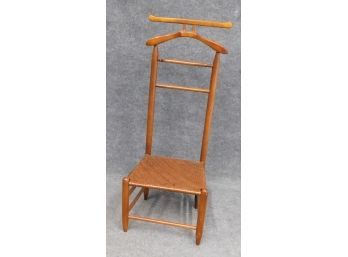 Wooden Valet With Chair