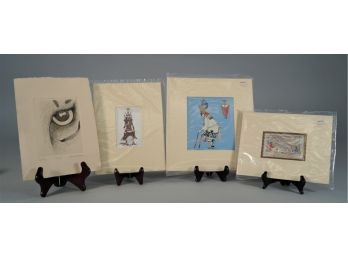 American Indian Prints And Original Etching