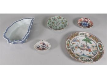 Lot Of Asian Porcelain Plates And Bowls