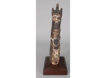 Carved Tribal Statue