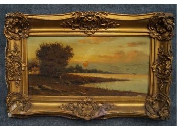 Original Oil Painting By Artist J. Brichel