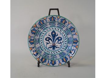 Faience Bowl With Fleur De Lis