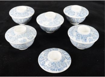 Lot Of Covered Rice Bowls