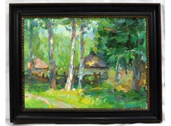 A. YASENEVA ( Ukrainian ) Original Oil Painting