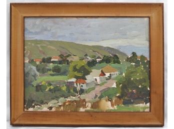 Ivan GUBSKY (1920-2009) Soviet Social Realism Oil Painting