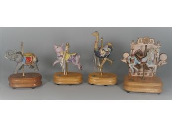 Lot Of Carousel Animals