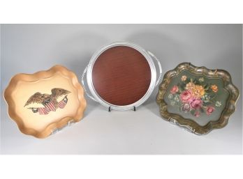 3 Vintage Trays