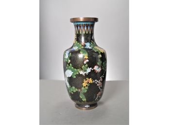 Large Cloisonne Vase - 15' Tall