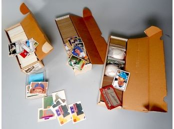 Vintage Packs Of New Baseball Cards & Card Puzzles