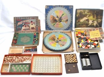 Antique Game Lot