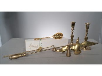 Mixed Lot Of Vintage  Brass