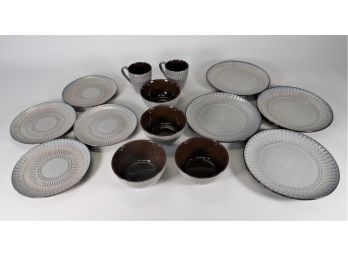 14 Pieces Of  Attractive Mikasa Dishes