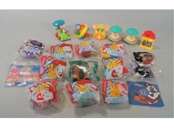 Lot Of 18 Vintage McDonald's Toys
