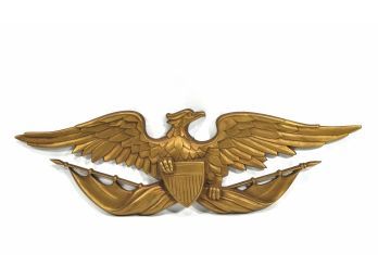 Vintage American Eagle Wall Hanging 27'