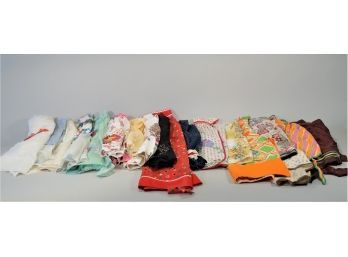 Huge Lot Vintage Aprons