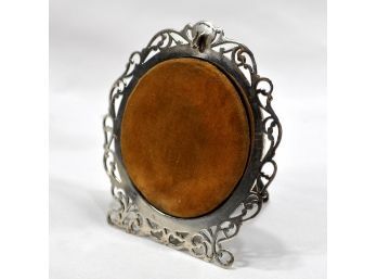 Antique Sterling Silver Frame Pin Cushion