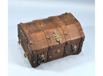 Vintage Wood Jewelry Box