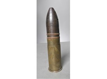 Original Trench-art Brass Copper & Steel Ballistic Piece