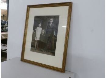 Photograph Of 3 Children (1940's?)