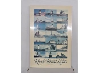 Rhode Island Lights Poster