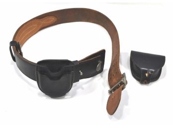Original Jay- Pee Officers Belt & Handcuff Holsters