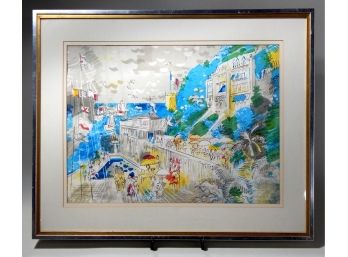 Charles Cobelle (1902 - 1998) ' Cap D`Antipe' Limited Edition Signed Lithograph