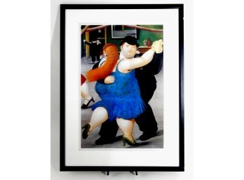 Framed Fernando Botero Print