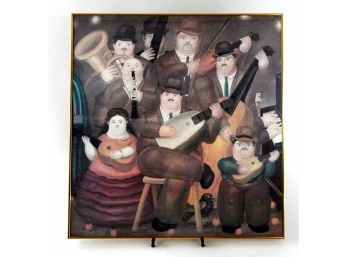 Framed Fernando Botero Print