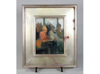 JAMES KUBIATOWICZ Original Oil Painting On Board