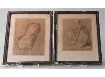 Two Antique French Prints